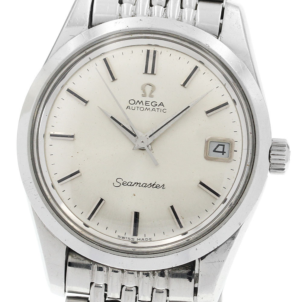 OMEGA Seamaster 166010-67 Cal.565 Rice Bracelet Automatic Men's Watch_917266