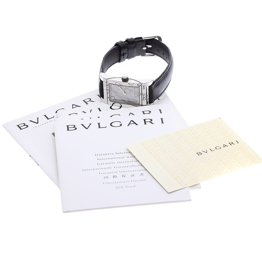 BVLGARI Rettangolo RT39S white Dial Quartz Ladies Watch_917289