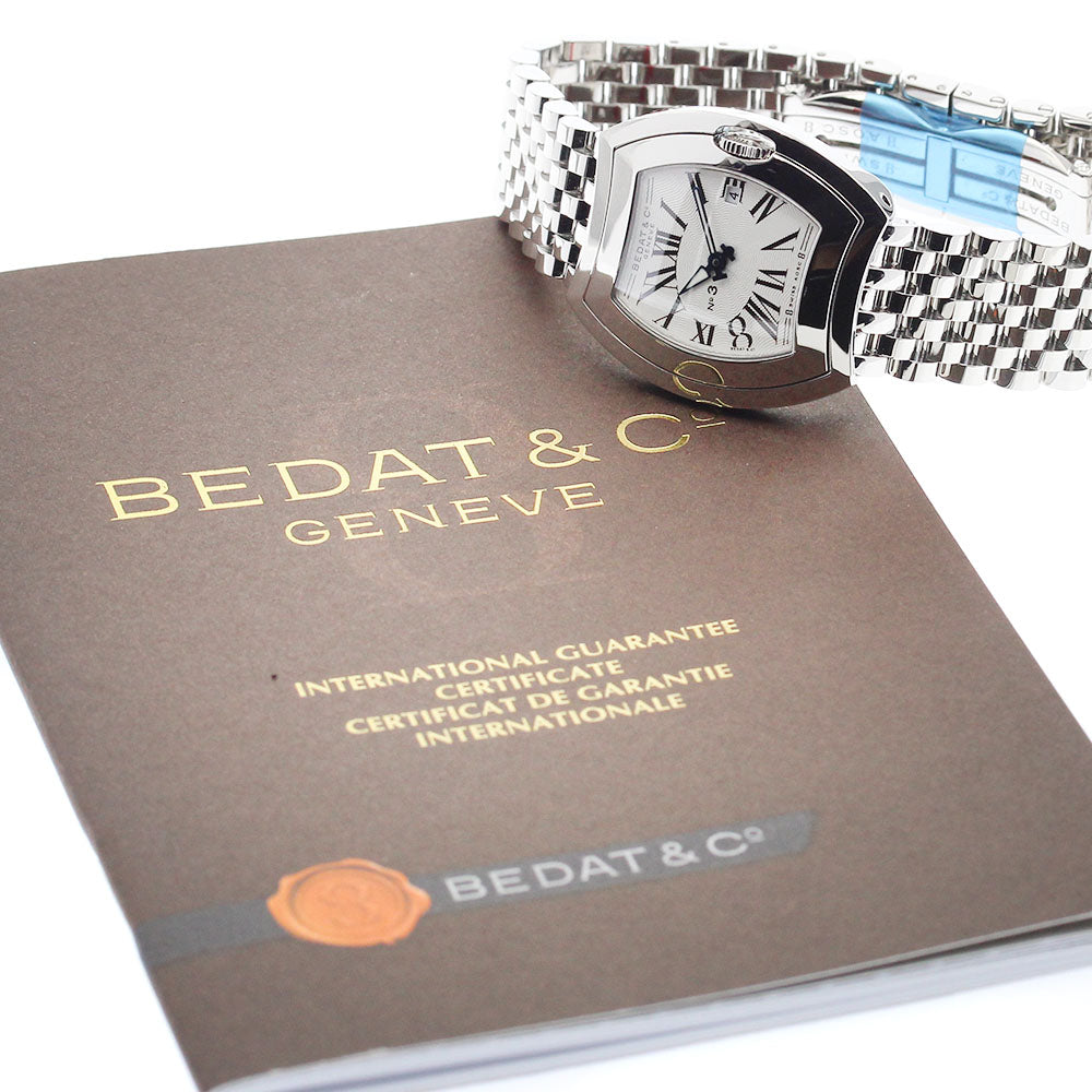 BEDAT&Co Tonneau Watch No.3 334 Date Silver Dial Quartz Ladies Watch_917308