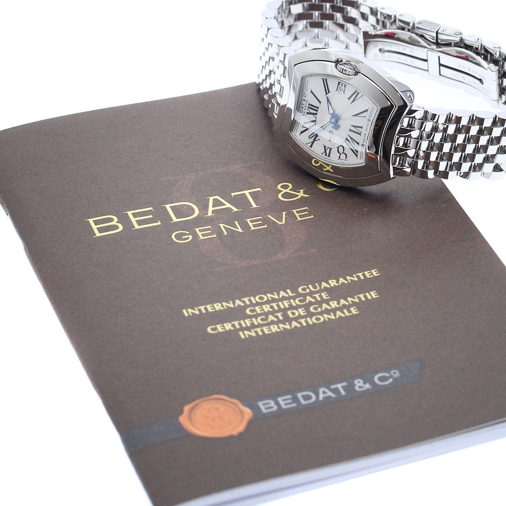 BEDAT&Co Tonneau Watch No.3 334 Date Silver Dial Quartz Ladies Watch_917309