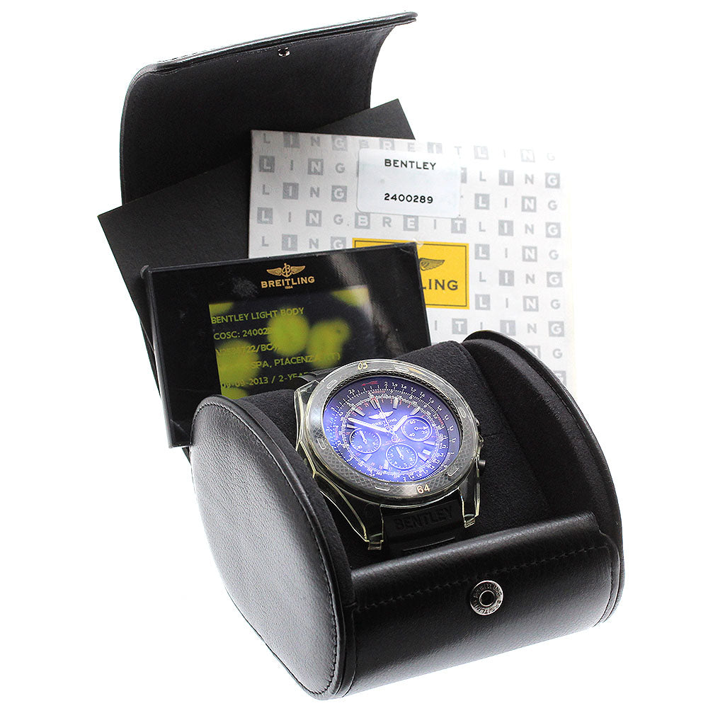 BREITLING Bentley V25367 Light body Midnight Carbon Automatic Men's Watch_917316
