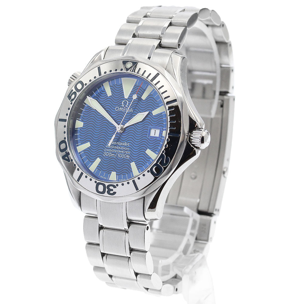 OMEGA Seamaster300 2255.80 Date blue Dial Automatic Men's Watch_917318