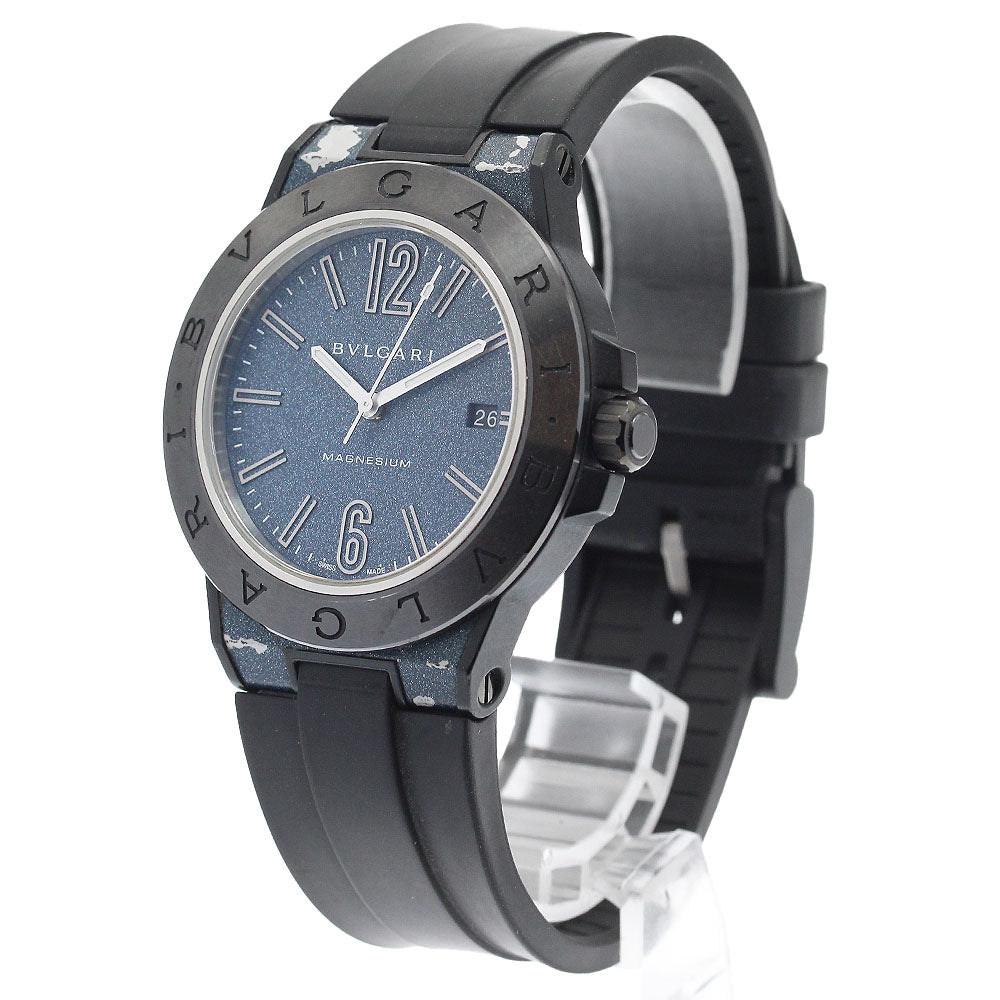 BVLGARI Diagono Magnesium DG41SMC Blue Dial Automatic Men's Watch_917321