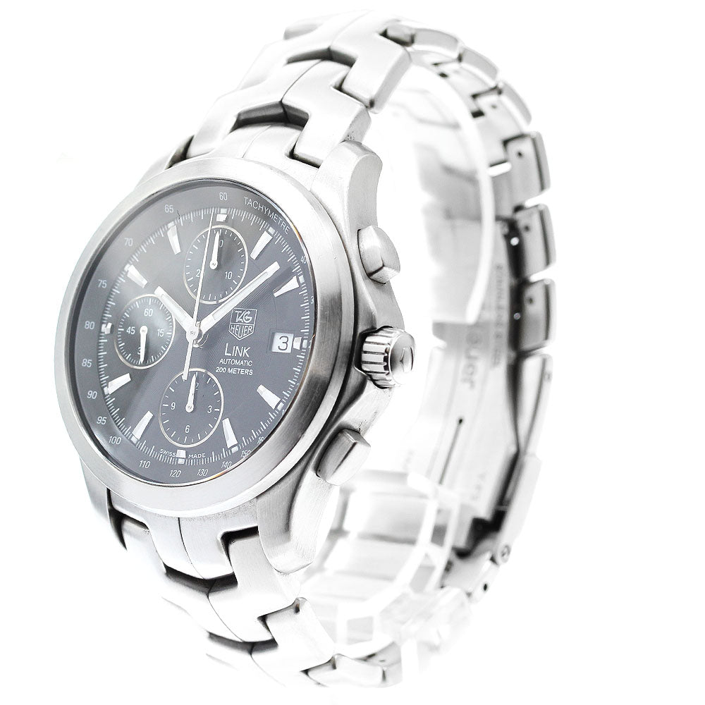 TAG HEUER Link CJF2110 Chronograph Date black Dial Automatic Men's Watch_917327