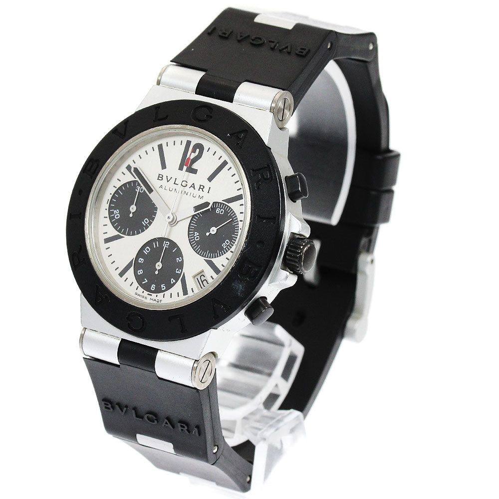 BVLGARI aluminum AC38TA Date Chronograph Automatic Men's Watch_917336