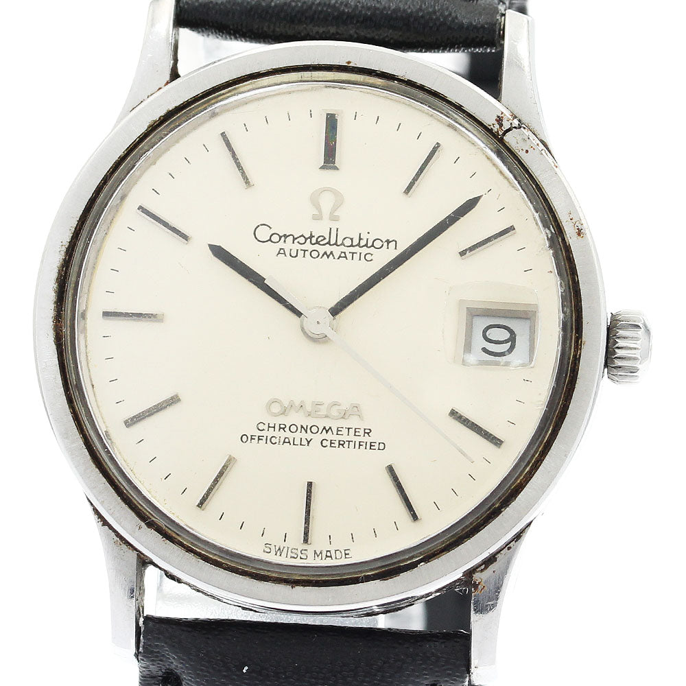 OMEGA Constellation 168.033 Date cal.1001 Silver Dial Automatic Men's Watch_917340