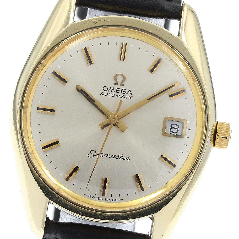 OMEGA Seamaster 166.067 Date cal.565 Silver Dial Automatic Men's Watch_917341