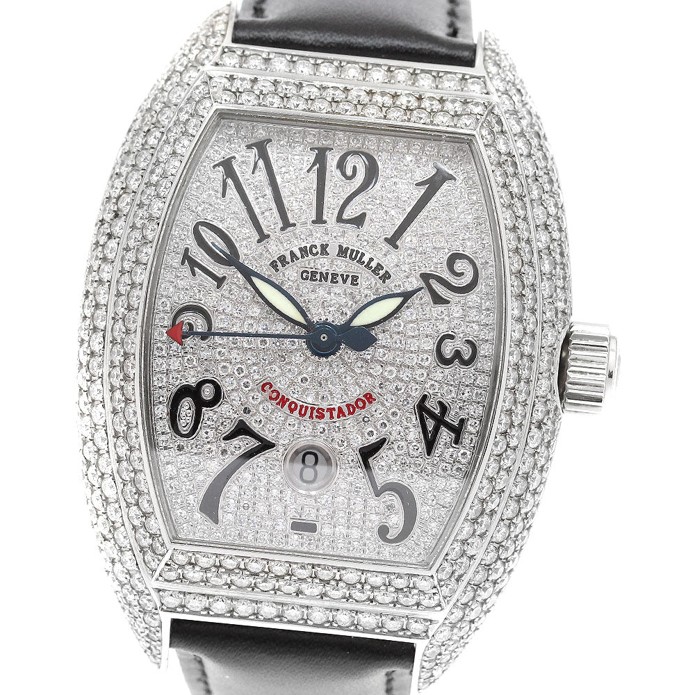FRANCK MULLER Conquistador King 8005SCKING All After Diamond Date Diamond Dial Automatic Men's Watch_917363