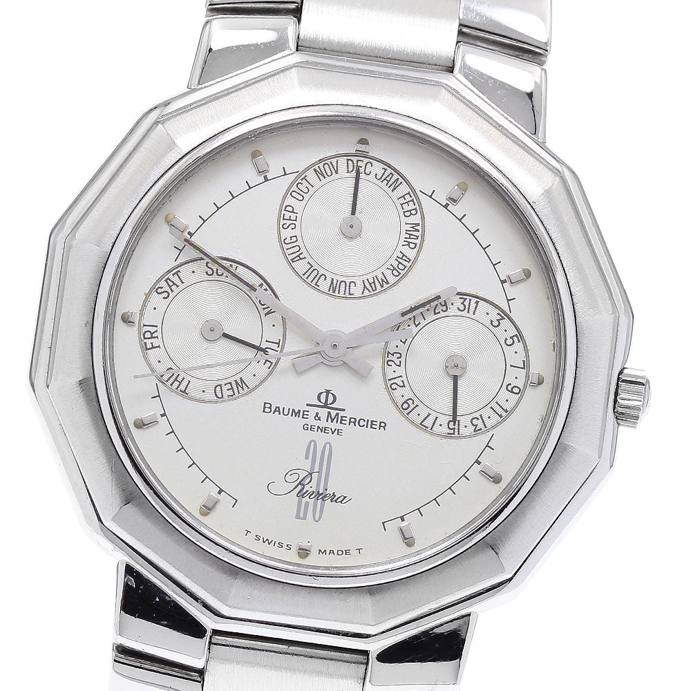 Baume & Mercier Riviera 20th Anniversary Model 6131 Quartz Men's Watch_917389