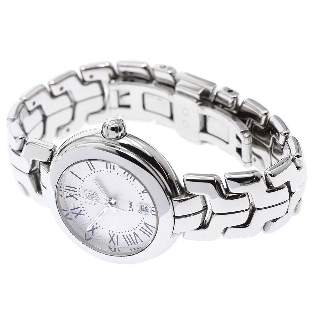 TAG HEUER Link Ready WAT1416 Date Silver Dial Quartz Ladies Watch_917399