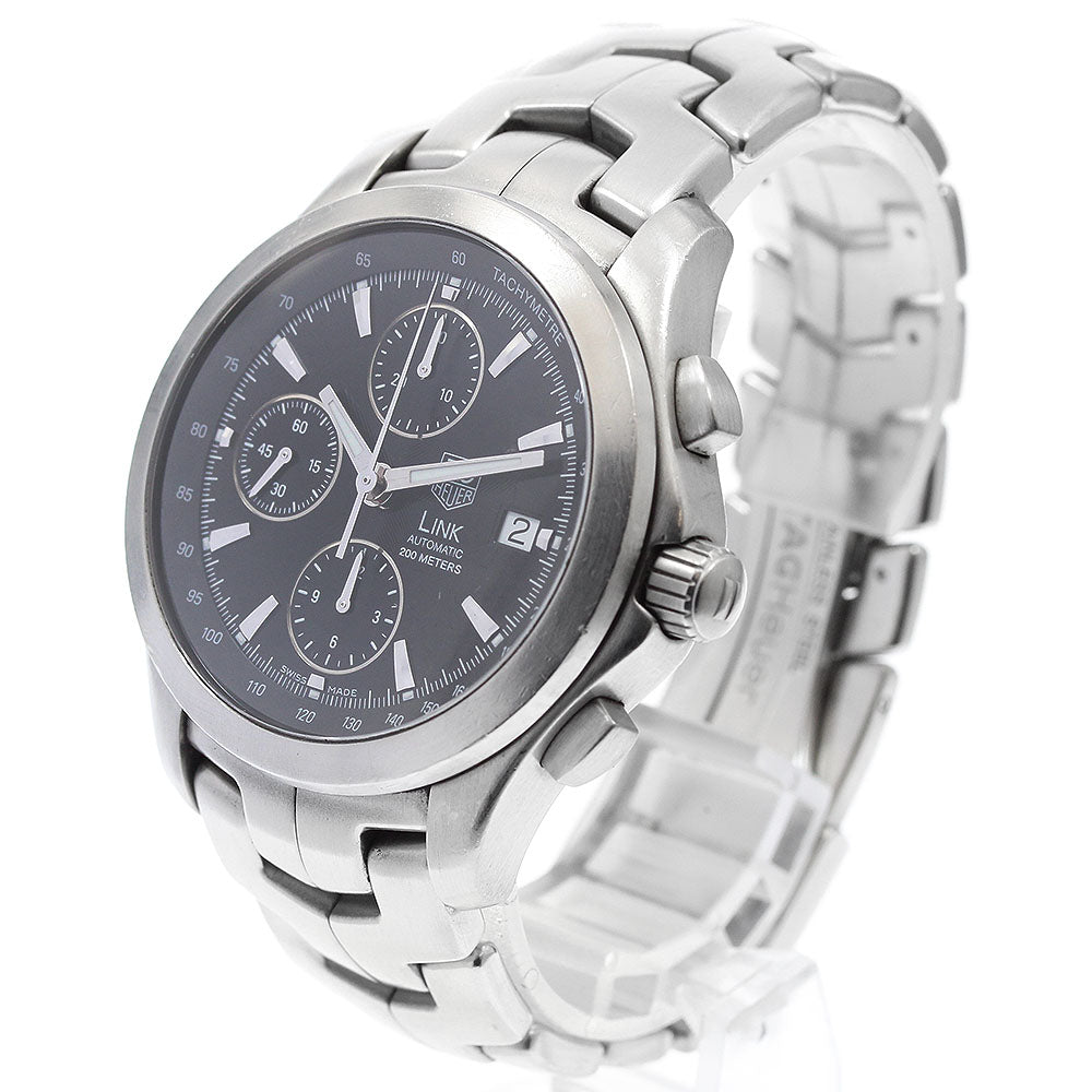 TAG HEUER Link CJF2110 Chronograph Date black Dial Automatic Men's Watch_917400