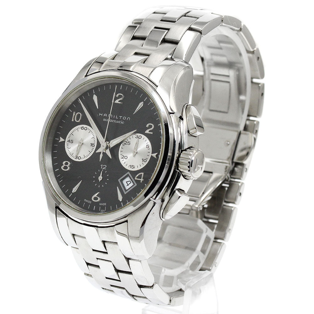 HAMILTON Jazz master H326560 Chronograph Date black Dial Automatic Men's_917401