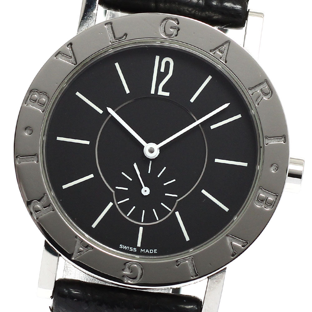 BVLGARI BVLGARIBVLGARI BB33SLNPS Small seconds black Dial Quartz Men's Watch_917409