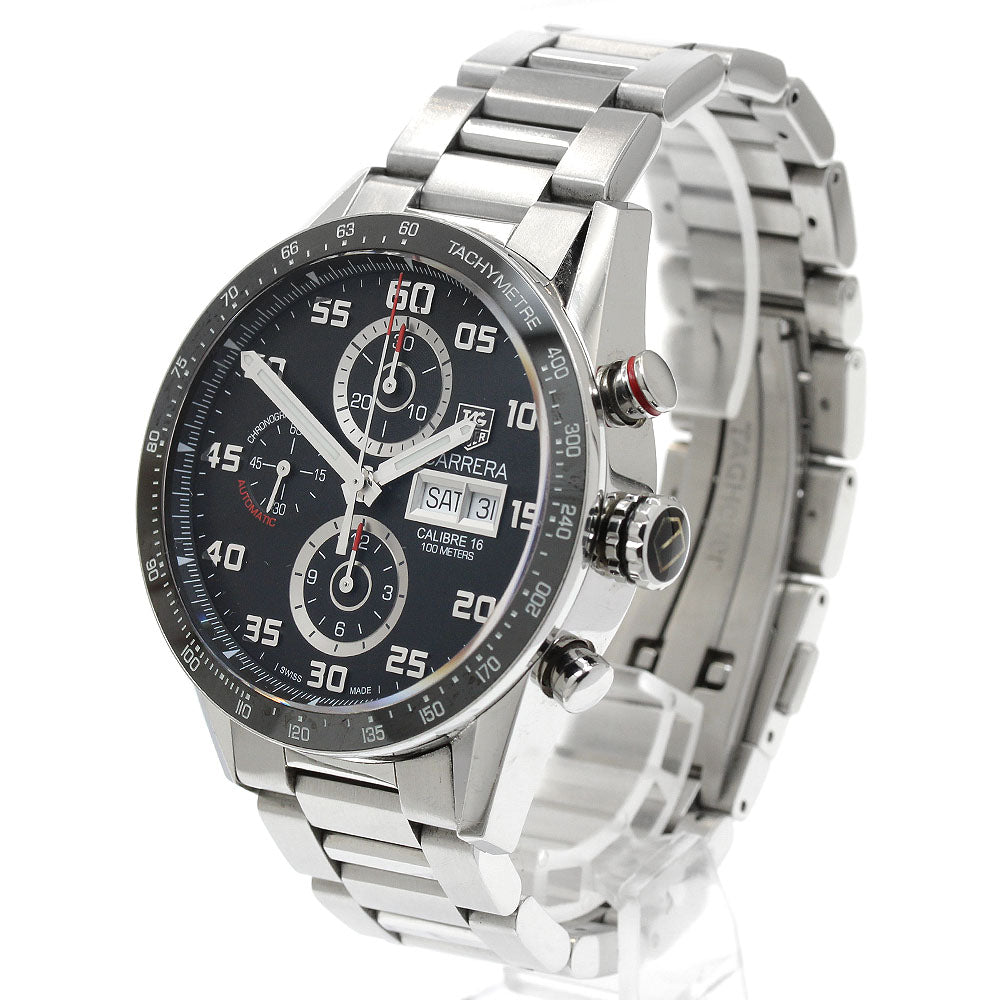 TAG HEUER Carrera Caliber 16 CV2A1R Chronograph black Dial Automatic Men's Watch_917438