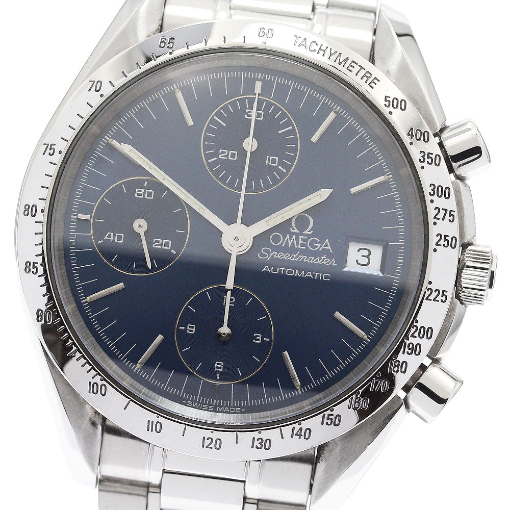OMEGA Speedmaster 3511.80 Date Chronograph Navy Dial Automatic Men's_917486