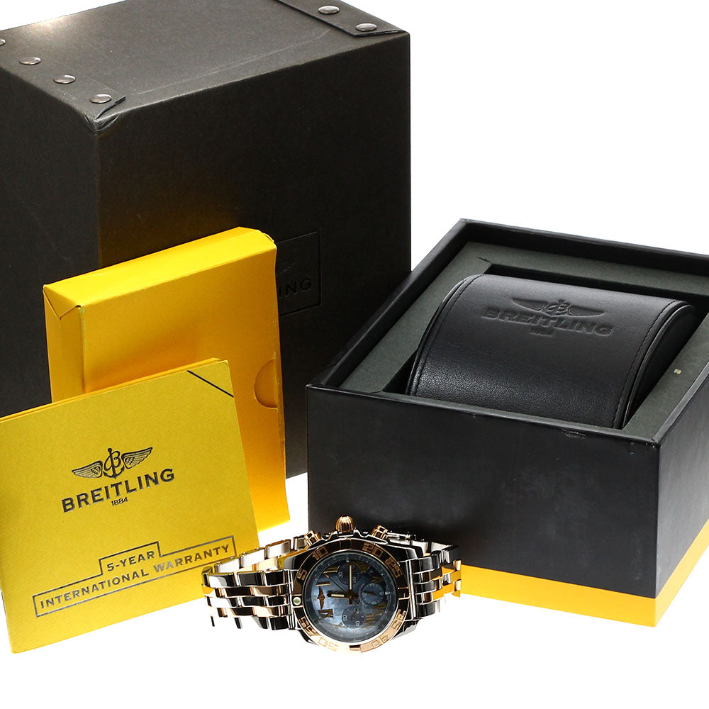BREITLING Chronomat44 CB0110 Date Chronograph Black shell Dial Automatic Men's Watch_917488