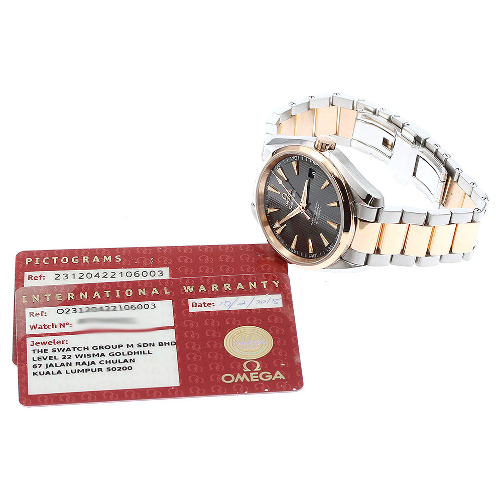 OMEGA Seamaster 150M Aqua Terra 231.20.42.21.06.003 Automatic Men's Watch_917504