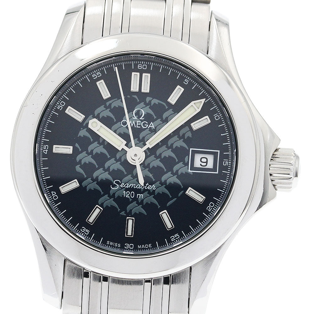 OMEGA Seamaster120 Jacques Mayol 2002 2588.80 Date Quartz Ladies Watch_917507