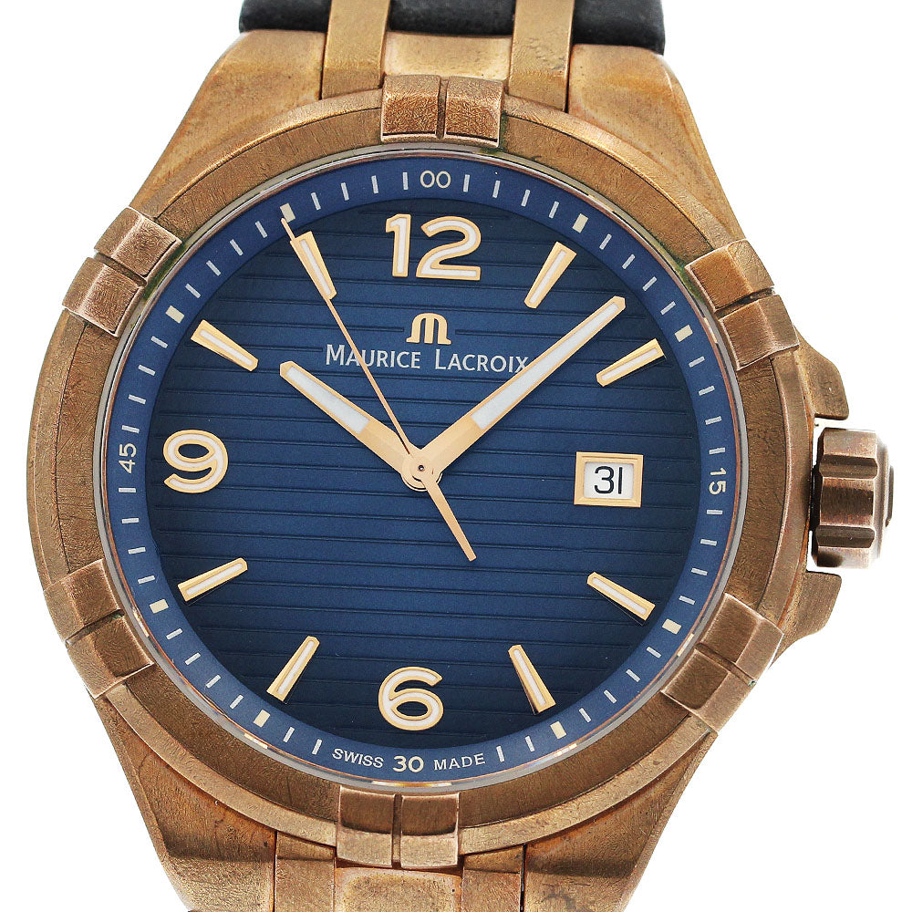 MAURICE LACROIX Icon Bronze Limited AI1028-BRZ01-420-1 Quartz Men's Watch_917512