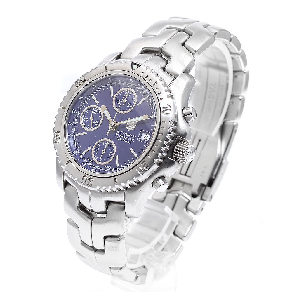 TAG HEUER Link CT2110 Date Chronograph Navy Dial Automatic Men's Watch_917544