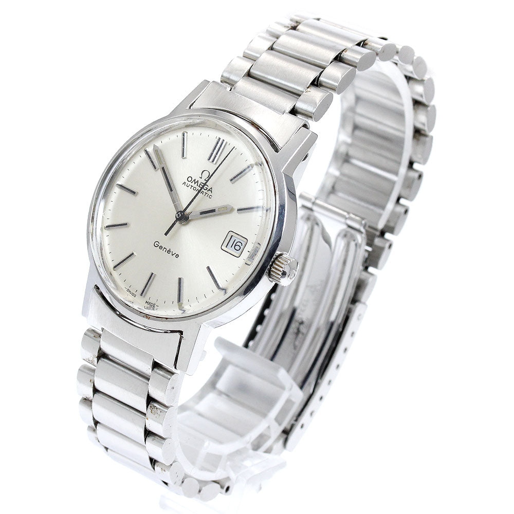 OMEGA Geneve 166.0163 Date Cal.1012 Silver Dial Automatic Men's Watch_917545