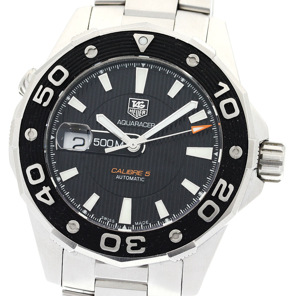 TAG HEUER Aqua racer WAJ2110.BA0870 Caliber 5 Date Automatic Men's Watch_917557