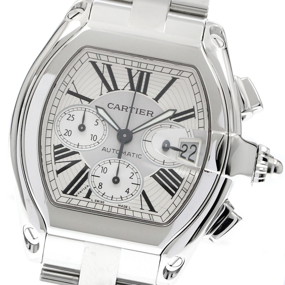 CARTIER Roadster XL W62019X6 Chronograph Automatic Men's Watch_917561