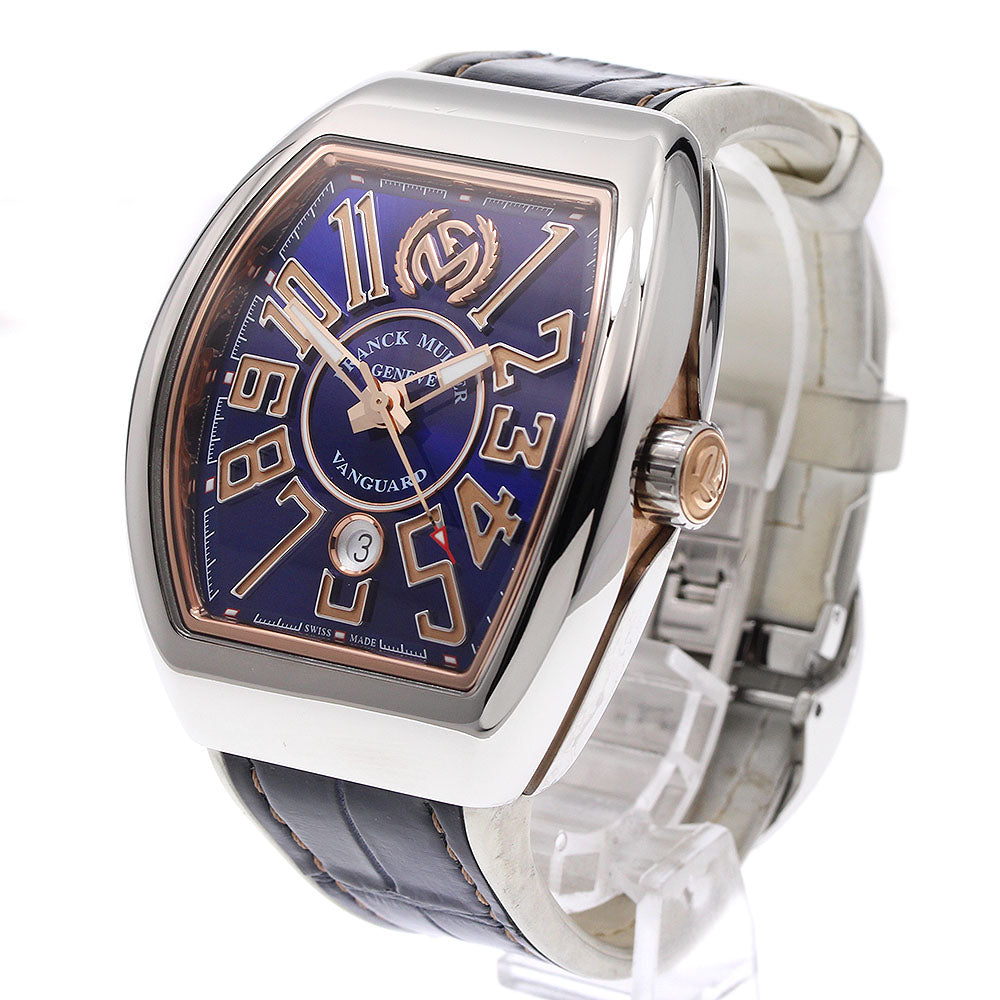 FRANCK MULLER Vanguard V45SCDTJSTGBLE Japan-only 30th anniversary model blue Dial Automatic Men's Watch_917590