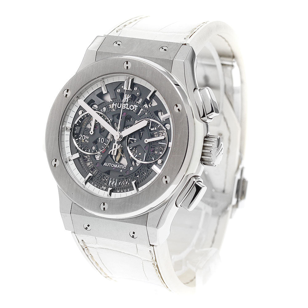 HUBLOT Aerofusion 525.NE.0127.LR Chronograph skeleton Dial Automatic Men's Watch_917595
