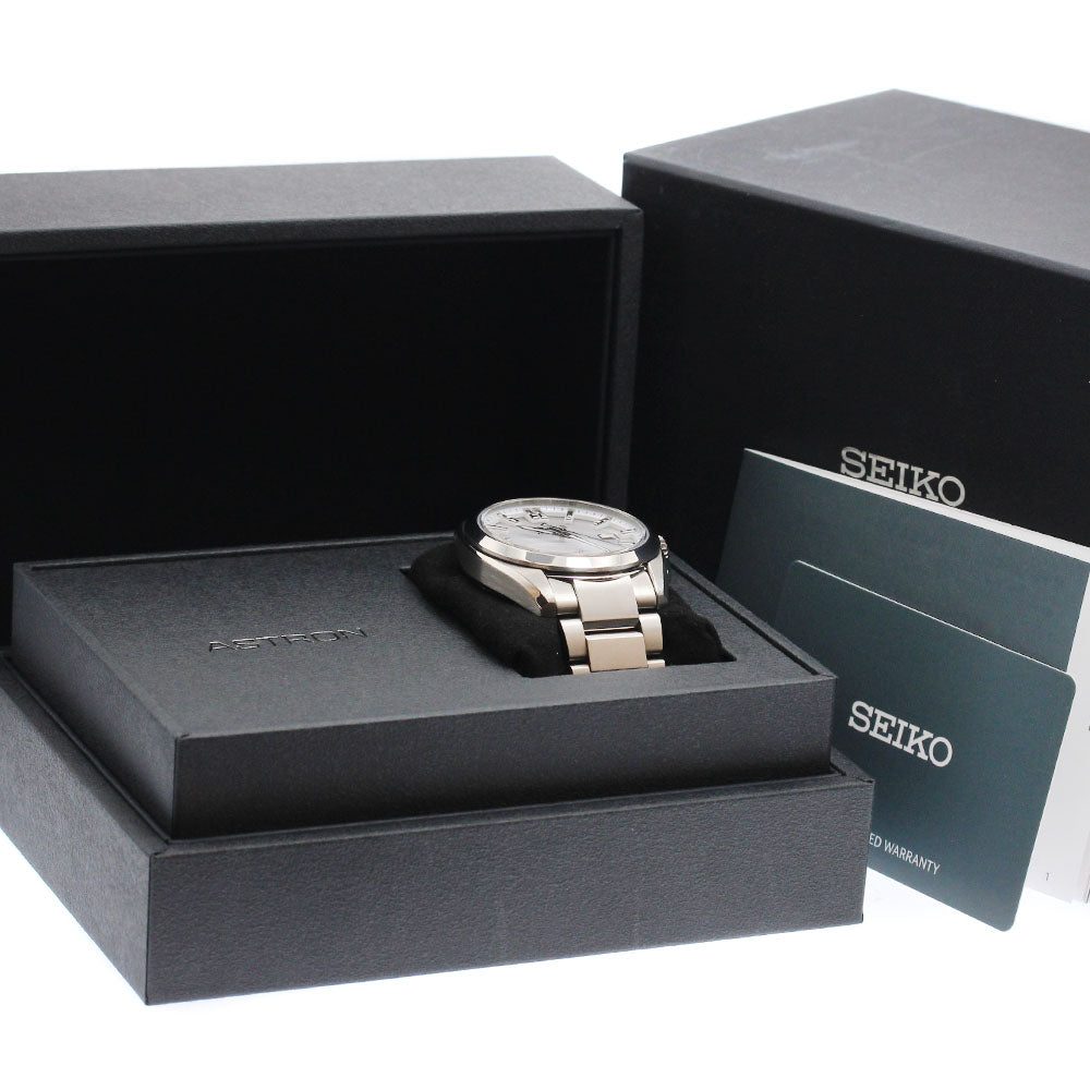 SEIKO Astron SBXD031/3X32-0AA0-2 Date Solar Powered Radio Men's Watch_917599