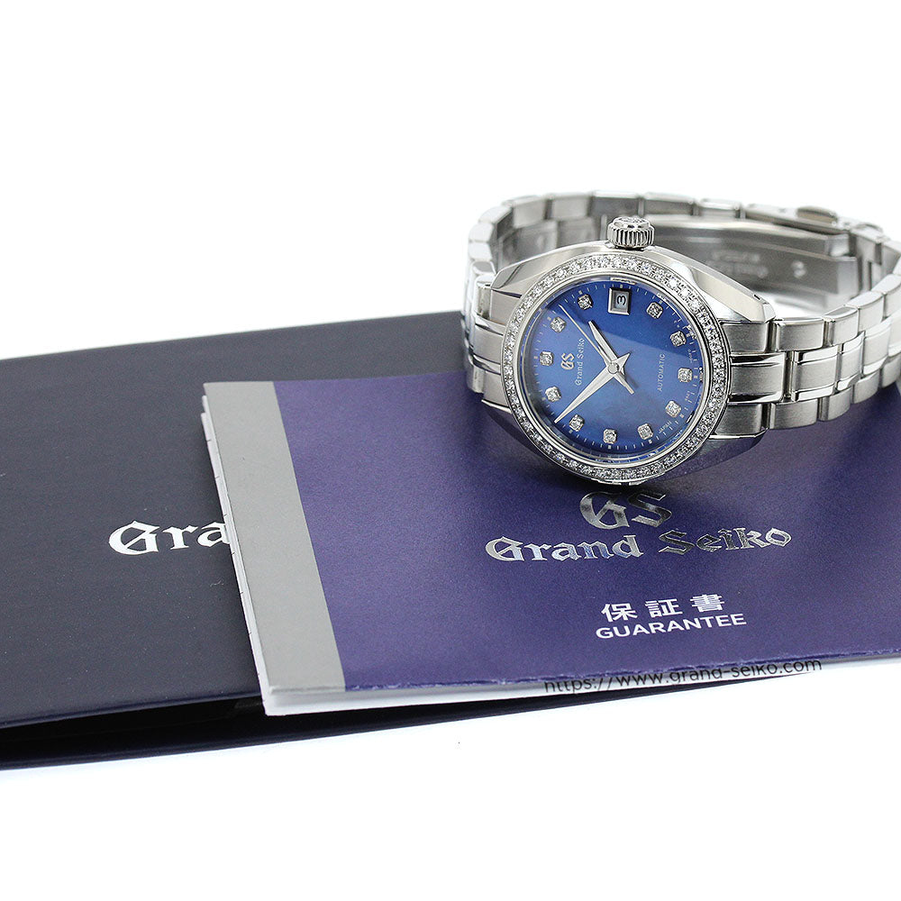 SEIKO Grand Seiko 60th Anniversary STGK015/9S27-00A0 11P diamond Blue shell Dial Automatic Ladies Watch_917600