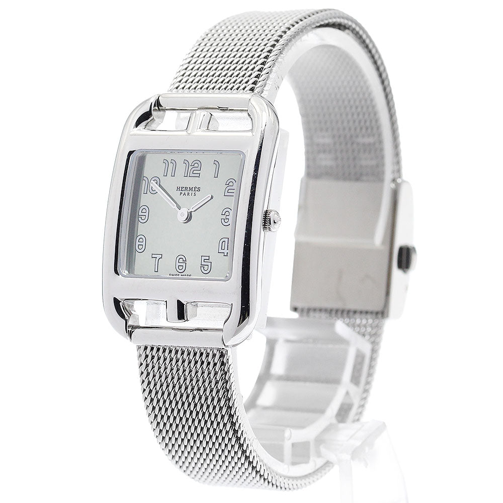 HERMES Cape Cod CC1.210a mirror Silver Dial Quartz Ladies Watch_917614