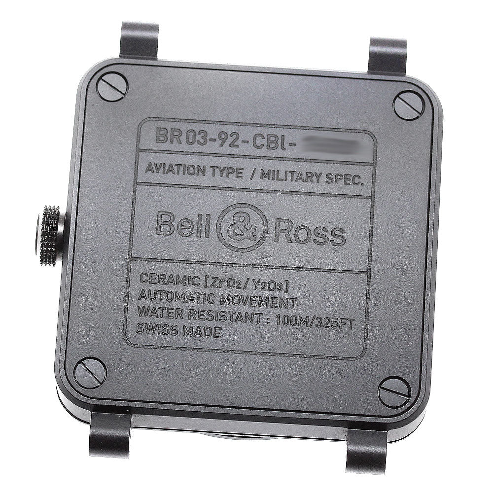 Bell＆Ross Night Ram BR03-92-CBL Date black Dial Automatic Men's Watch_917635