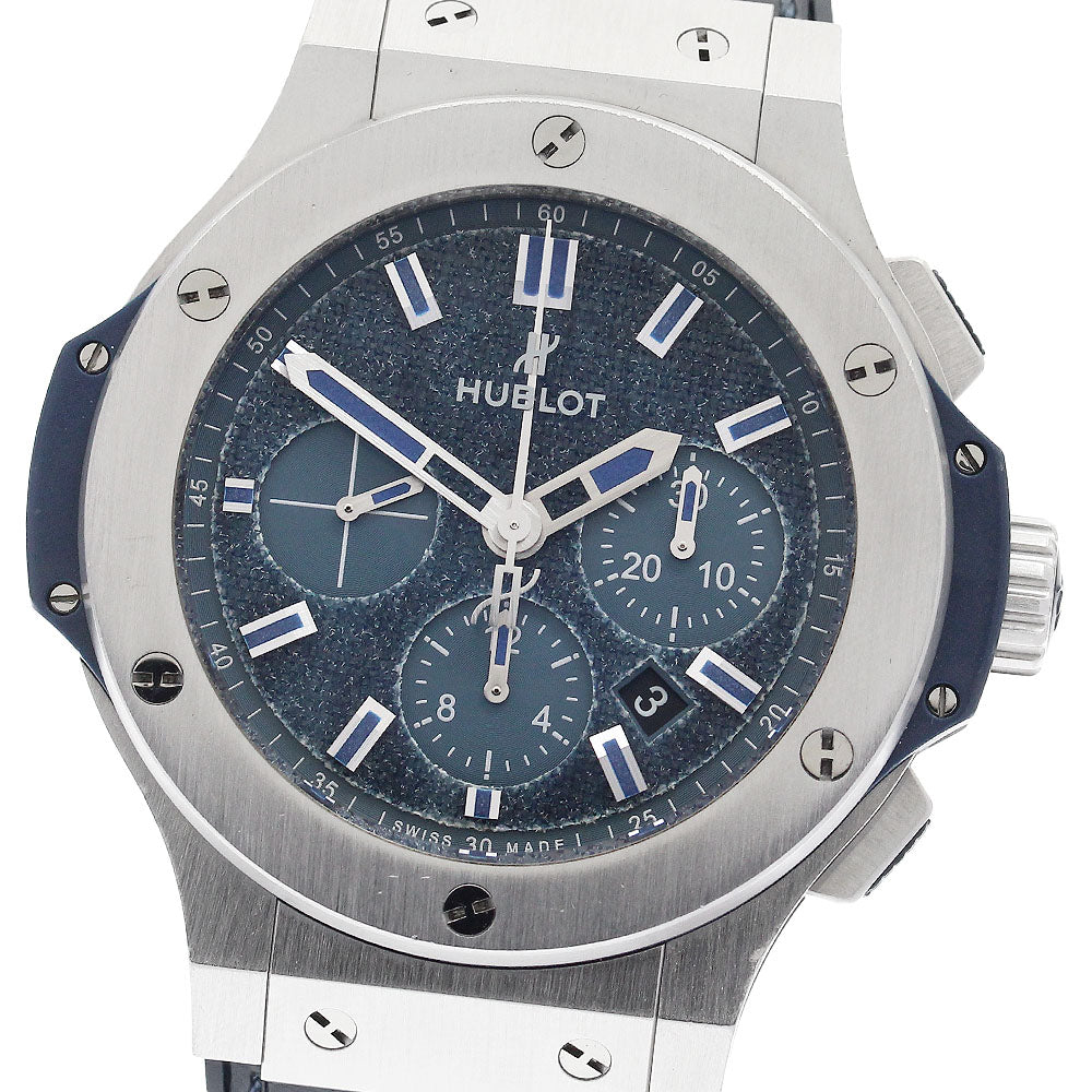 HUBLOT Big Bang Jeans Steel Blue Limited 301.SX.2770.NR.JPN15 Limited to 100 blue Dial Automatic Men's Watch_917649