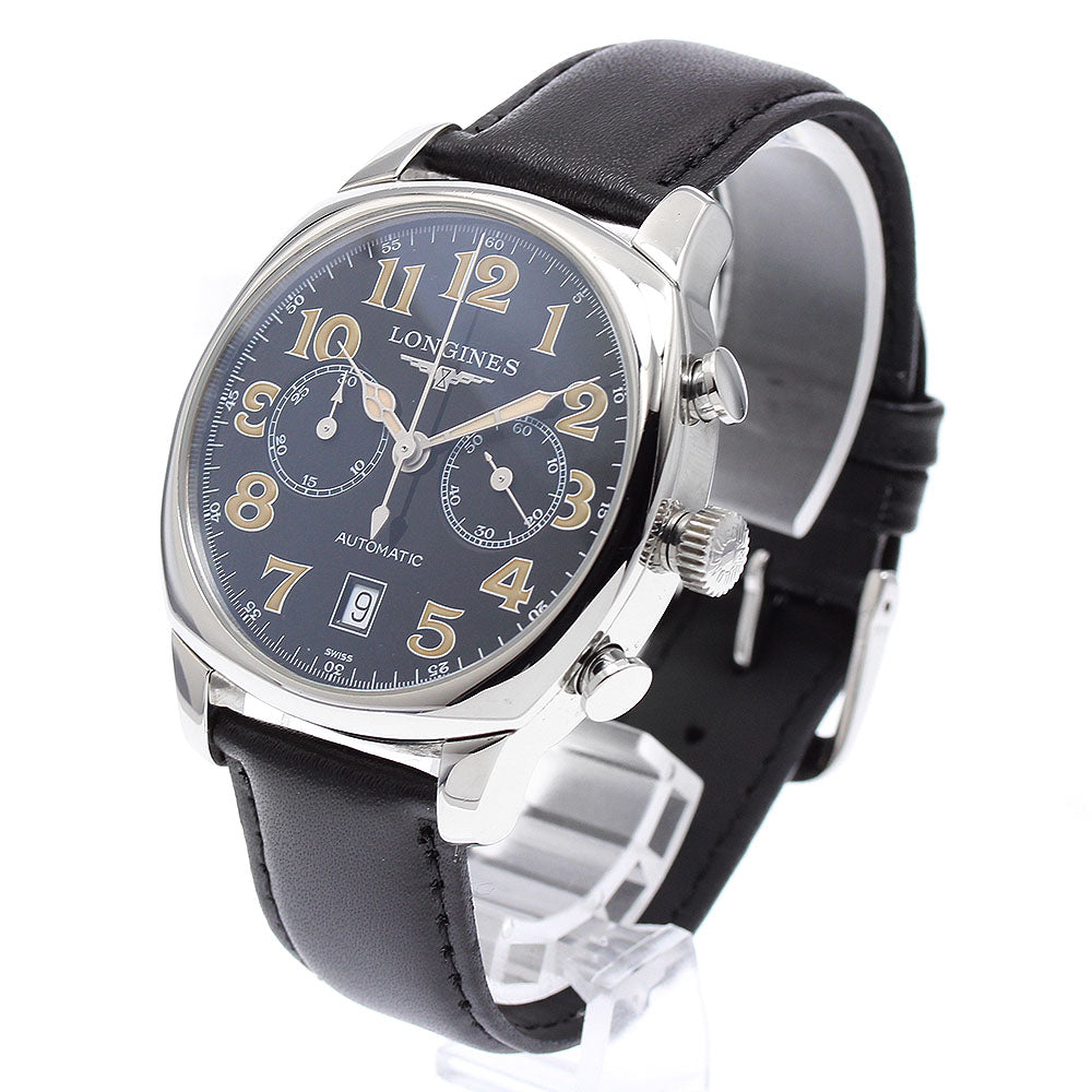 LONGINES Spirit chronograph L2.705.4 Date black Dial Automatic Men's_917668