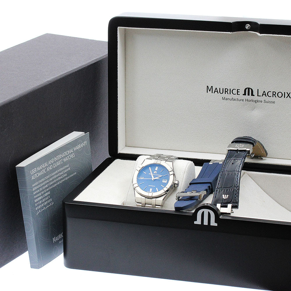 Maurice Lacroix icon AI6007-SS002-430-1 Date blue Dial Automatic Men's Watch_917703