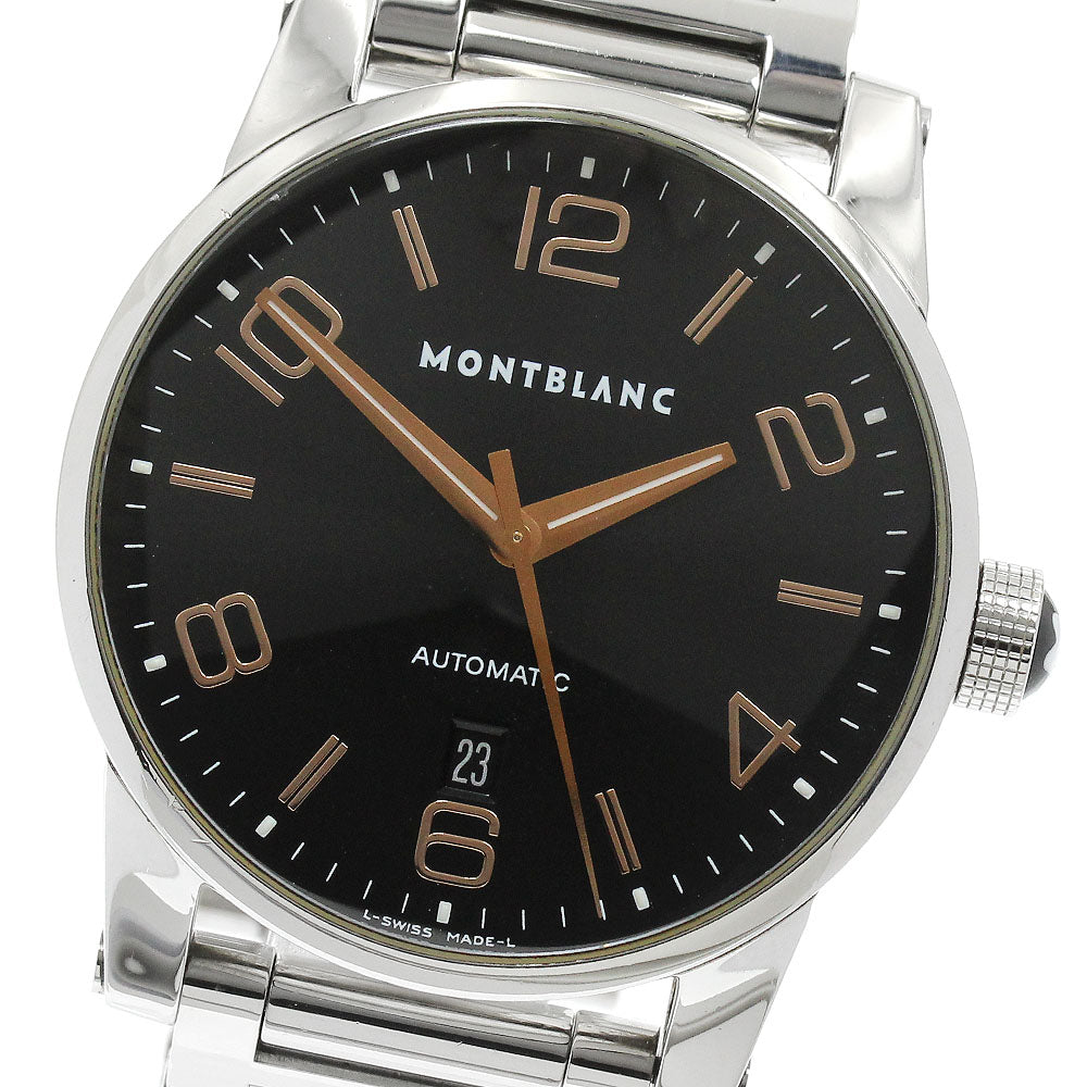 MONTBLANC Time walker 7070 Date black Dial Automatic Men's Watch_917744