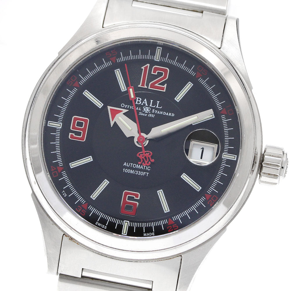 BALLWATCH Stokeman Racer NM2088C-S2J-BKRD Date black Dial Automatic Men's_917746