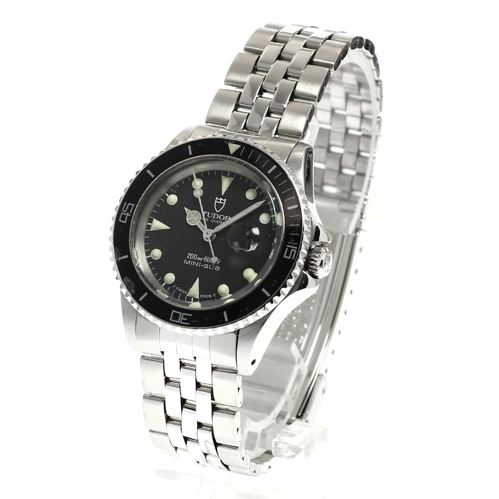 TUDOR Prince Oyster Date Mini Sub 73090 Date black Dial Auto Boy's Watch_917749