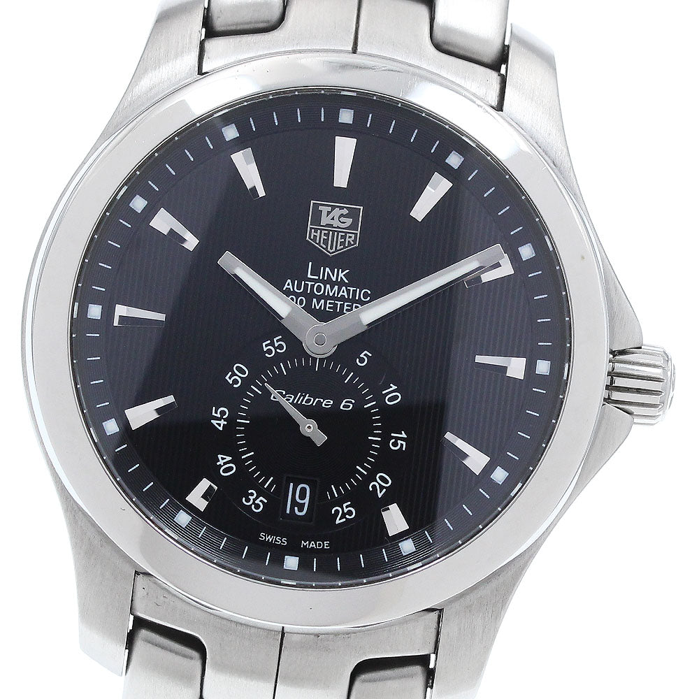TAG HEUER Link Caliber 6 WJF211A Small seconds Automatic Men's Watch_917751