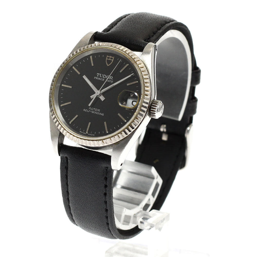 TUDOR Prince Date 72034 Black Dial Automatic Boy's Watch_917753