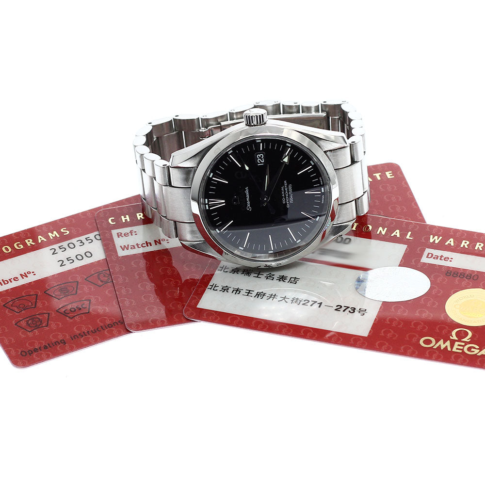 OMEGA Seamaster Aqua Terra 2503.50 Coaxial black Dial Automatic Men's_917817
