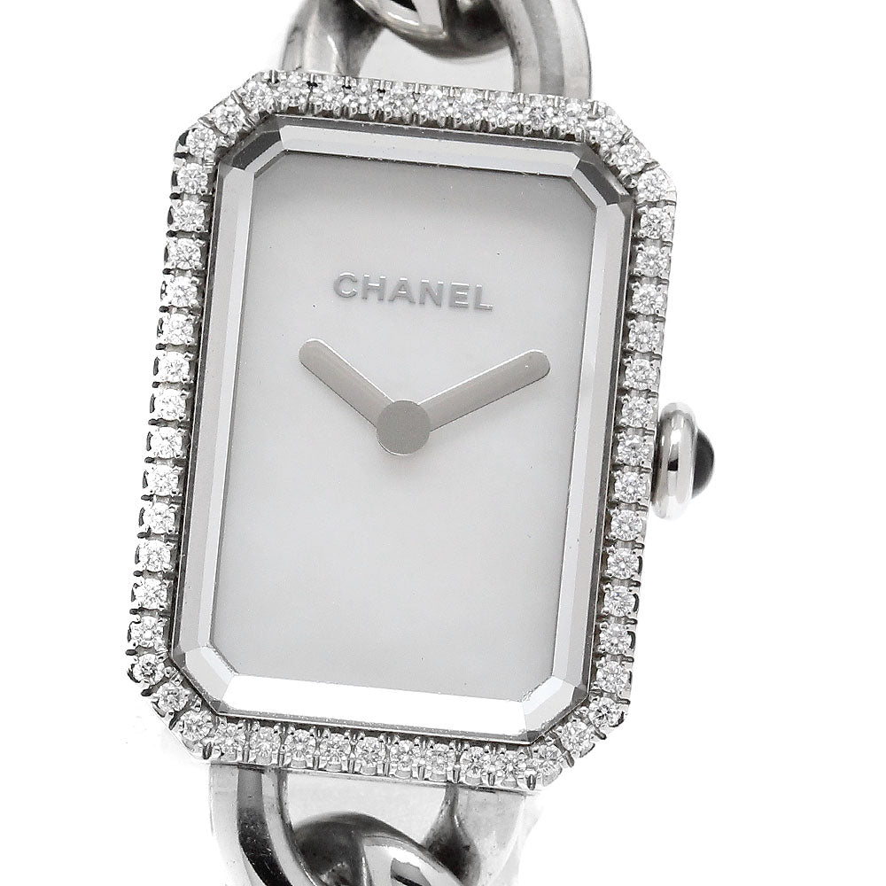 CHANEL Premiere H3253 Diamond Bezel White shell Dial Quartz Ladies Watch_917828