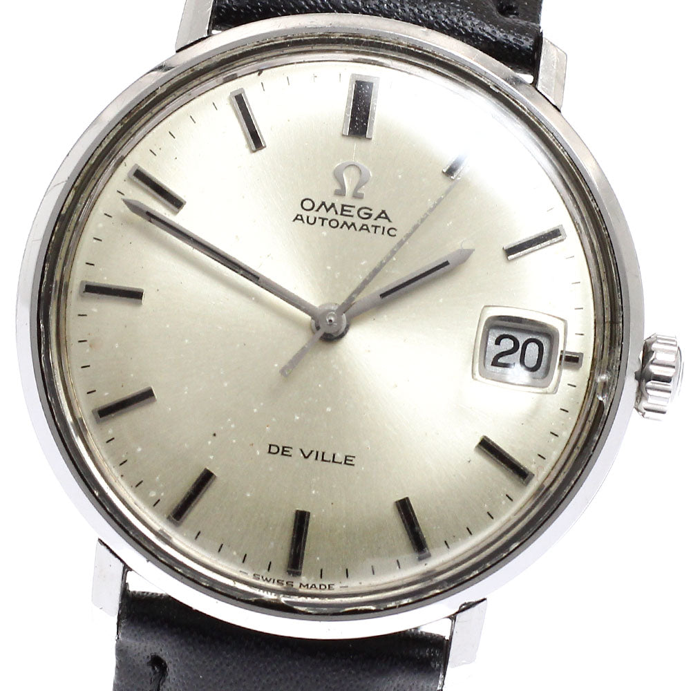 OMEGA De Ville 166033 Vintage date Silver Dial Automatic Men's Watch_918040