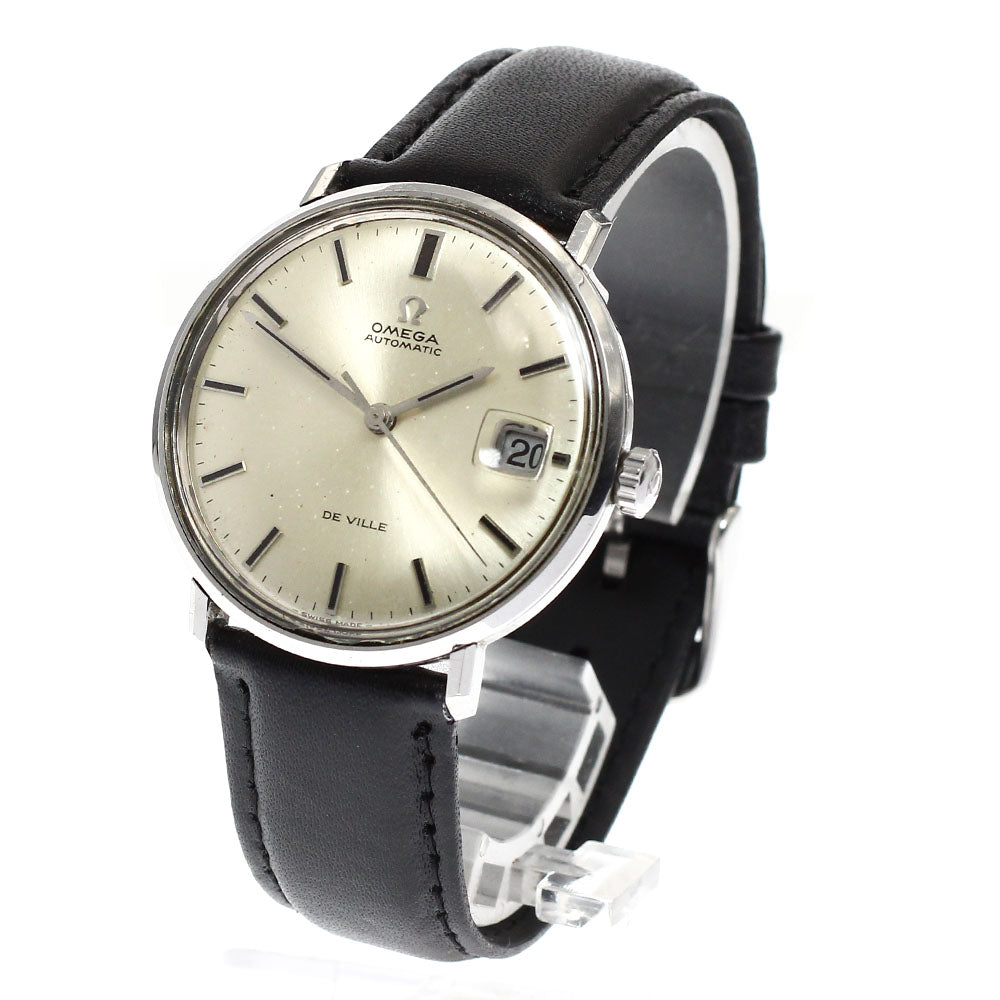 OMEGA De Ville 166033 Vintage date Silver Dial Automatic Men's Watch_918040
