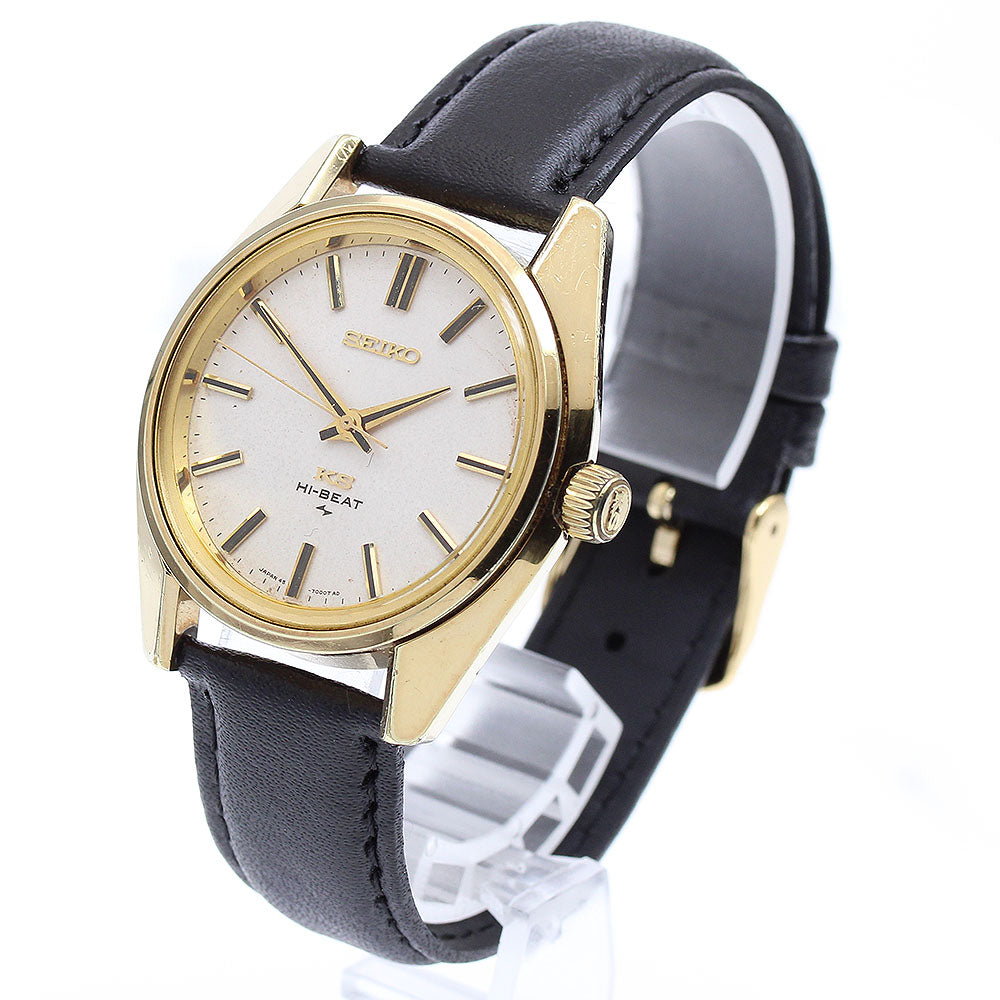 SEIKO King Seiko 45-7001 High beat Cal.4502A Hand Winding Men's Watch_918132