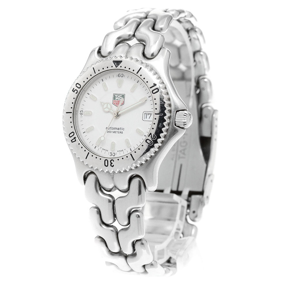 TAG HEUER S/el S89.706 Date white Dial Automatic Men's Watch_918291