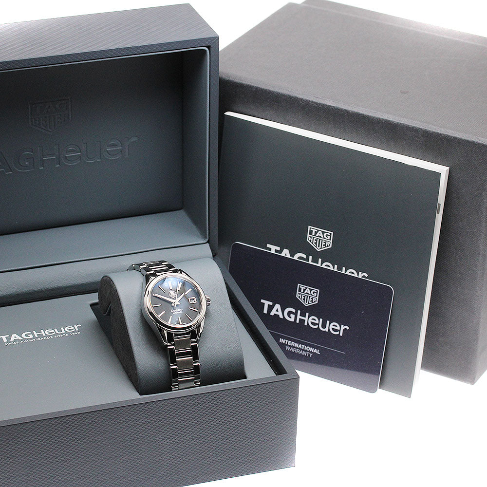 TAG HEUER Carrera WAR2410.BA0776 Date black Dial Automatic Ladies Watch_918292