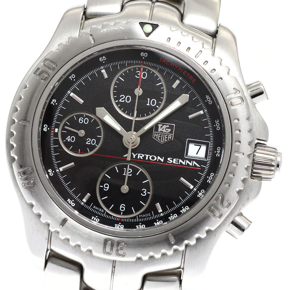 TAG HEUER Link CT2114 Ayrton Senna limited model Automatic Men's Watch_918293
