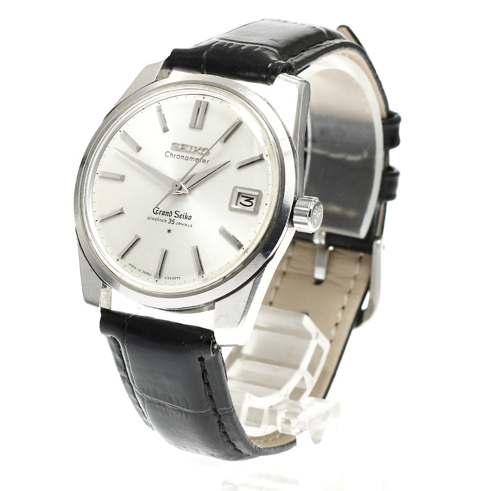 SEIKO Grand Seiko 43999 Cal.430 Date Silver Dial Hand Winding Men's Watch_918299